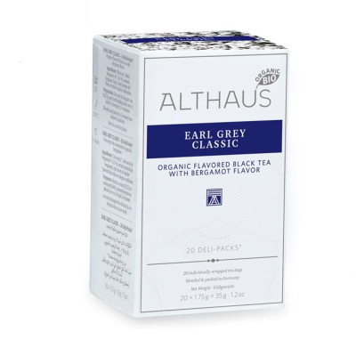 Чай Althaus Earl Grey Classic - Эрл Грей Классик, 20 пакетиков