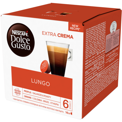 Кофе в капсулах Dolce Gusto Lungo