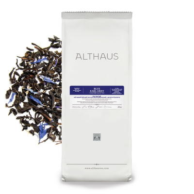 Чай черный ароматизированный Althaus Blue Earl Grey - Блю Эрл Грей, 250 гр.