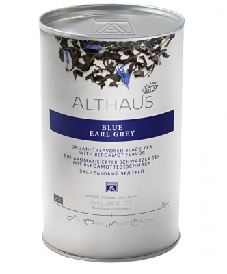 Чай черный Althaus Blue Earl Grey - Блю Эрл Грей, 250 гр.