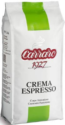 Кофе в зернах Carraro Crema Espresso 1 кг
