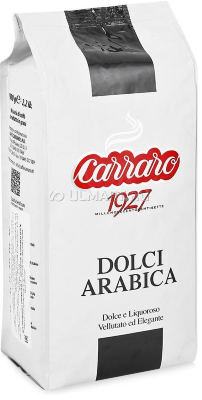 Кофе в зернах CARRARO DOLCI ARABICA 1 кг