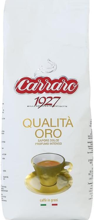 Кофе в зернах Carraro QUALITA ORO 1 кг