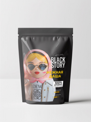 Кофе в зернах BLACKSTORY "Нежная Даша" 1 кг