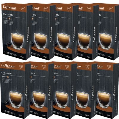 Набор кофе в капсулах Caffesso Chocolate 10 упаковок