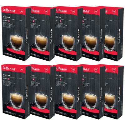 Набор кофе в капсулах Caffesso Intenso 10 упаковок