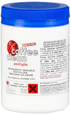 Coffee Clean средство для удаления кофейных масел 60 таб. по 2,5г.