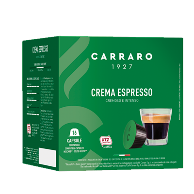 Кофе в капсулах Carraro Crema Espresso 16 капсул