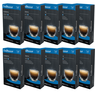 Набор кофе в капсулах Caffesso Indiano 10 упаковок