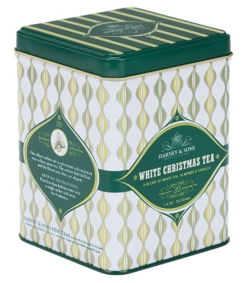 Чай Harney&Sons WHITE CHRISTMAS TEA, HT TIN OF 20 SACHETS (БЕЛЫЙ РОЖДЕСТВЕНСКИЙ ЧАЙ)
