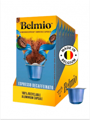 Кофе в капсулах Belmio Espresso Decaffeinato 8 упаковок
