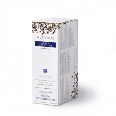 Althaus Assam Malty Cup - Ассам Молти Кап, 15 фильтр-пакетов