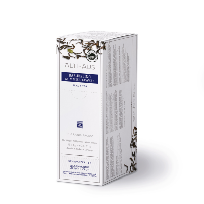 Althaus Darjeelind Summer Leaves - Даржилинг Летний сбор, 15 фильтр-пакетов