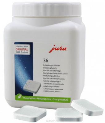 Средство для очистки от накипи JURA в таблетках (на 36 раз)