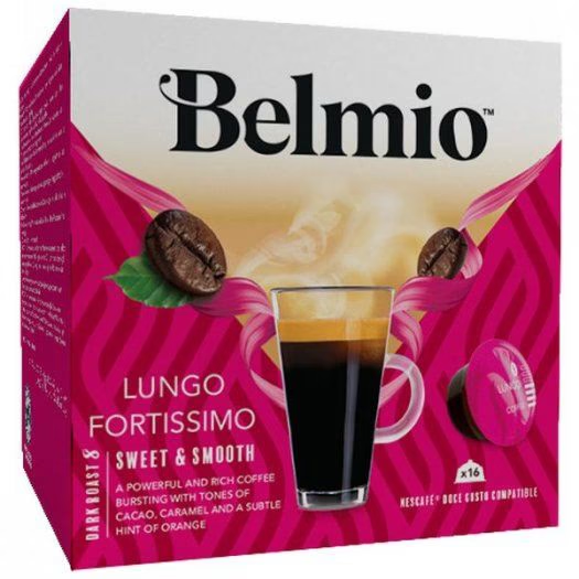 Кофе в капсулах Belmio Lungo Fortissimo 16 шт Кофе в капсулах Belmio Lungo Fortissimo 16 шт