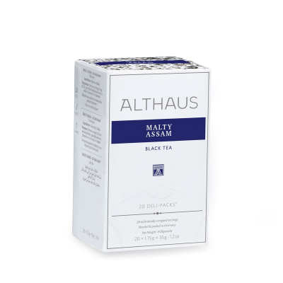 Чай черный Althaus MALTY ASSAM - Молти Ассам, 20 пакетиков