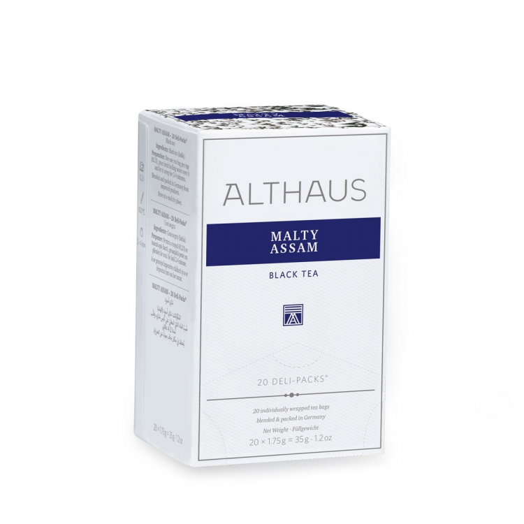 Чай черный Althaus MALTY ASSAM - Молти Ассам, 20 пакетиков