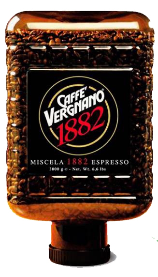 Кофе в зернах Vergnano Cristal Original 1882