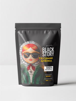Кофе в зернах BLACKSTORY "Та самая Аленка" 250 гр
