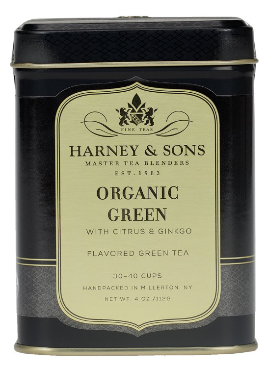 Чай Harney Sons ORGANIC GREEN WITH CITRUS & GINKGO (Органический чай с цитрусом)