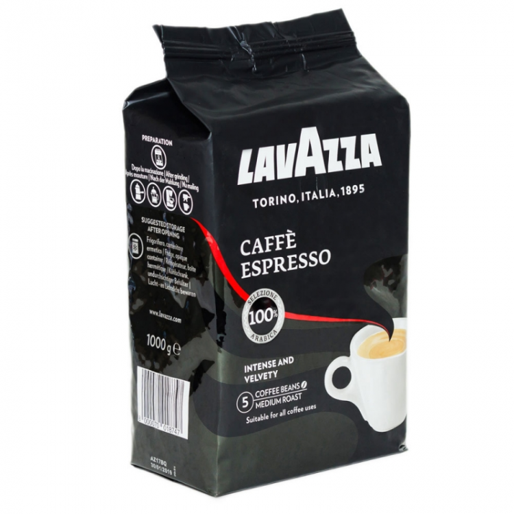 Кофе в зернах LAVAZZA "Caffe Espresso"