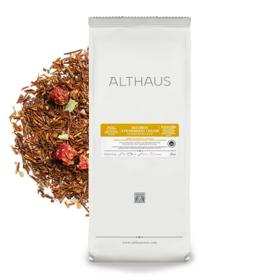 Althaus Rooibush  Strawberry Cream - Ройбуш Клубника со Сливками, 250 гр.