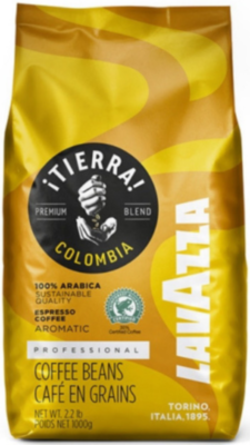 Кофе в зернах Lavazza Tierra Colombia 100% Arabica