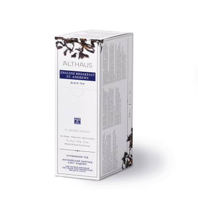 Althaus English Breakfast St.Andrews - Инглиш Брэкфаст Сент Эндрюс, 15 фильтр-пакетов