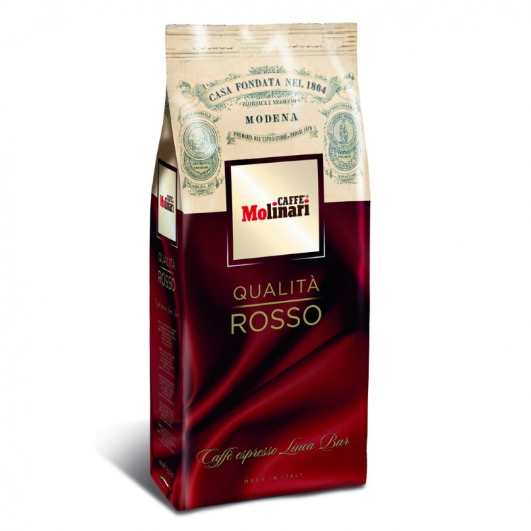 Кофе в зернах Molinari Rosso 1 кг