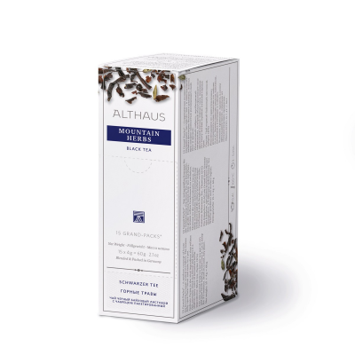 Althaus Mountain Herbs - Горные Травы, 15 фильтр-пакетов