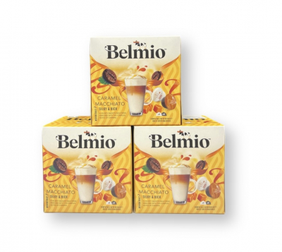 Набор кофе в капсулах Belmio Latte Macchiato Caramel для системы Dolce Gusto 3 уп. 48 капсул