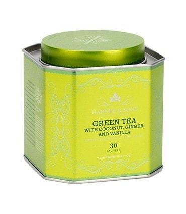 GREEN TEA WITH COCONUT (Зеленый чай с кокосом)